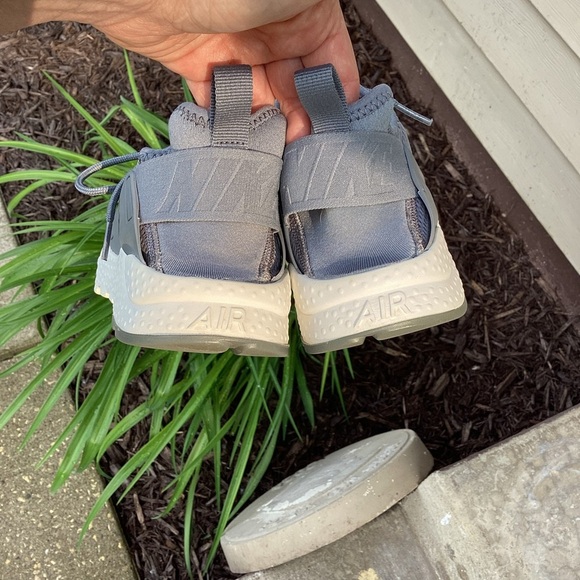 Nike Women’s Air Huarache‎ Run Ultra Sneakers, Cool Grey 819151-006 - Size 7.5 - Picture 8 of 10